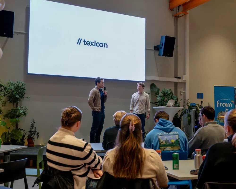 Texicon-teamet på jobb